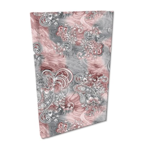 Notes A5 kratka Soft Touch Paisley szare Notes A5 kratka Soft Touch Paisley szare