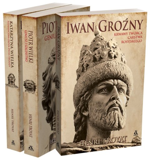 Pakiet Iwan Groźny / Piotr Wielki / Katarzyna Wielka wyd. 2024 Pakiet Iwan Groźny / Piotr Wielki / Katarzyna Wielka wyd. 2024