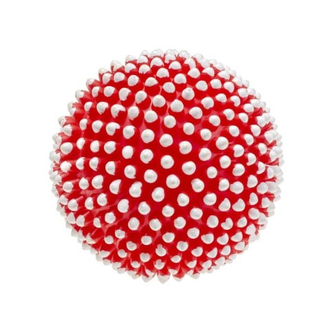 Piłka z kolcami piszcząca 8,1 cm dla zwierząt 1szt. mix