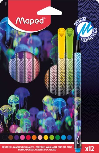 Pisaki Deepsea 12 kolorów