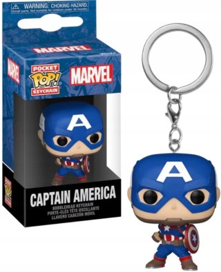 Brelok Marvel Captain America Funko Pop