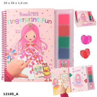 Kolorowanka Fingerprint fun Princess Mimi 12105A