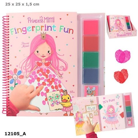 Kolorowanka Fingerprint fun Princess Mimi 12105A Kolorowanka Fingerprint fun Princess Mimi 12105A