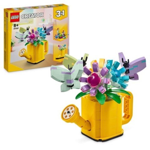 Lego Creator 3w1 Kwiaty w konewce 31149