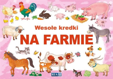 Na farmie. Wesołe kredki Na farmie. Wesołe kredki