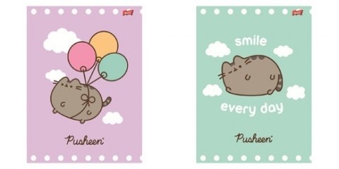 Paczka Zeszyt A4 32k. krata Pusheen mix pakiet 15 sztuk Paczka Zeszyt A4 32k. krata Pusheen mix pakiet 15 sztuk