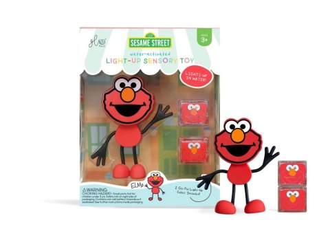 Elmo Ulica Sezamkowa z kostkami sensorycznymi świecącymi w wodzie 2 szt. Elmo Ulica Sezamkowa z kostkami sensorycznymi świecącymi w wodzie 2 szt.