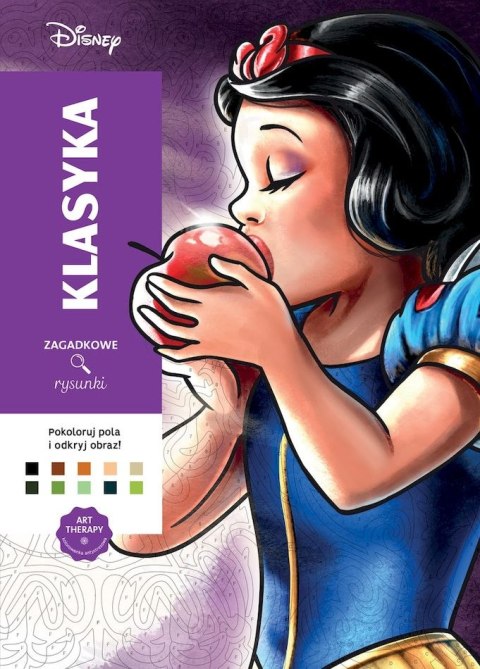 Klasyka. Art therapy. Kolorowanka antystresowa. Disney. Zagadkowe rysunki Klasyka. Art therapy. Kolorowanka antystresowa. Disney. Zagadkowe rysunki