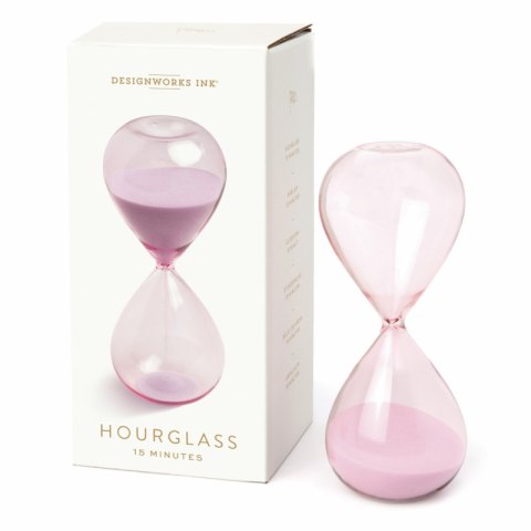 Klepsydra biurkowa Lilac 15min Klepsydra biurkowa Lilac 15min