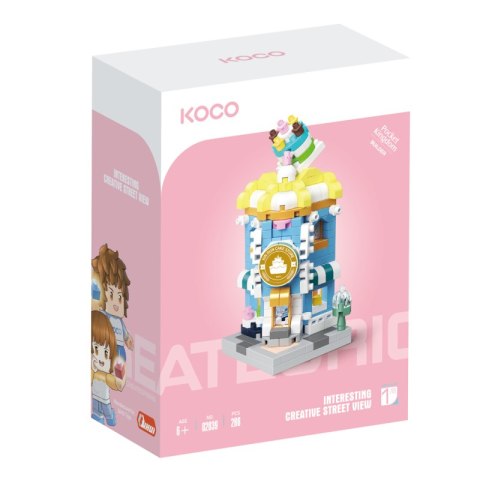 Klocki KOCO Cukiernia 286 elementów Klocki KOCO Cukiernia 286 elementów