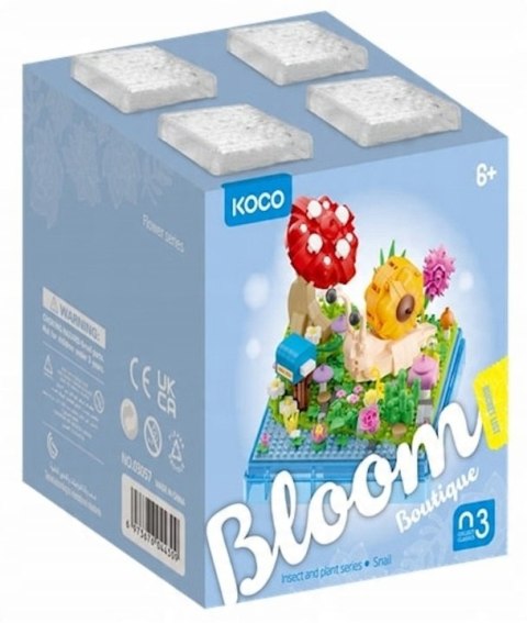 Klocki KOCO Ślimak 625 elementów Klocki KOCO Ślimak 625 elementów