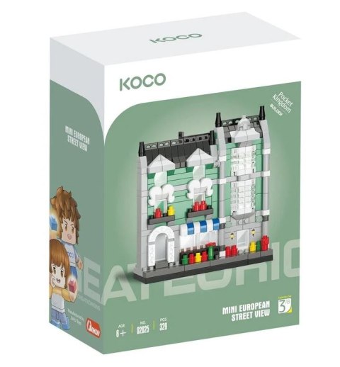 Klocki KOCO Warzywniak 329 elementów Klocki KOCO Warzywniak 329 elementów