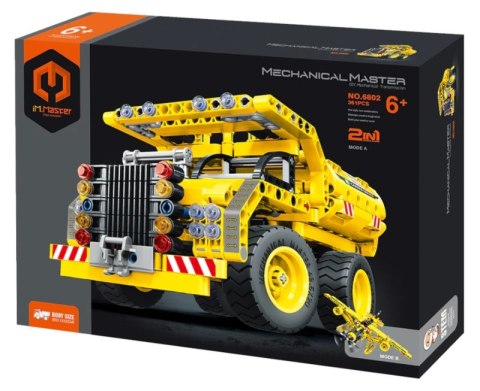 Klocki iM.Master 2w1 Wywrotka Szybowiec 361 elementów