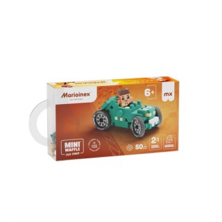 Klocki konstrukcyjne Waffle mini Cars Teal Oldtimer Jeremy 50 elementów