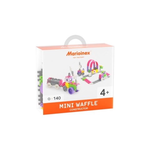 Klocki konstrukcyjne mini konstruktor dla dziewczynki 140 elementów