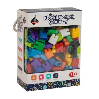 Klocki małych geniuszy Konstrukcyjne Cegiełki 260 elementów