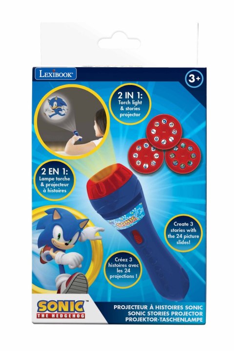 Latarka z projektorem Sonic Lexibook LTC050SN Latarka z projektorem Sonic Lexibook LTC050SN