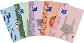 Zeszyt A4 32k.linia podwójna kolorowa Oxford Kids 1szt.mix