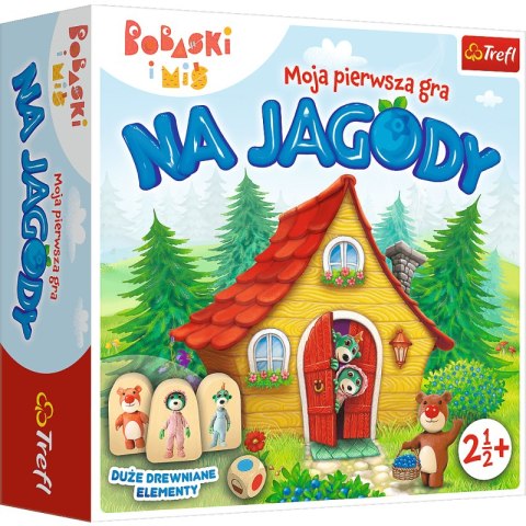 Gra Na jagody Trefliki Bobaski i Miś 02063 Gra Na jagody Trefliki Bobaski i Miś 02063