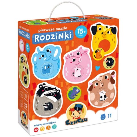 Pierwsze puzzle Rodzinki CzuCzu Pierwsze puzzle Rodzinki CzuCzu