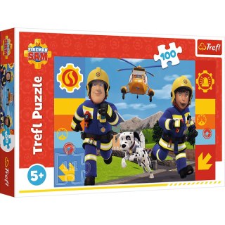 Puzzle 100 Zawsze pomocny Strażak Sam 16518