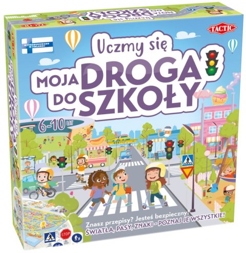 Gra Uczmy się Moja Droga do Szkoły Gra Uczmy się Moja Droga do Szkoły