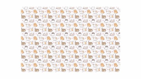 Podkład na biurko 58x38 z nadrukiem kittens Podkład na biurko 58x38 z nadrukiem kittens