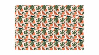 Podkład na biurko 58x38 z nadrukiem tropical