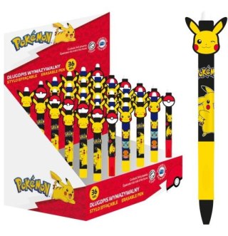 Display długopis wymazywalny automatyczny Pokemon 36 sztuk