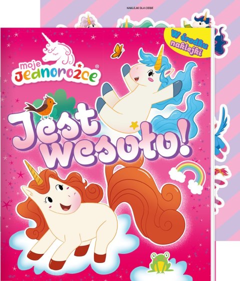 Jest wesoło! Moje jednorożce. Activity z naklejkami