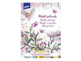 Kolorowanka antystresowa Motyle w ogrodzie 5301079
