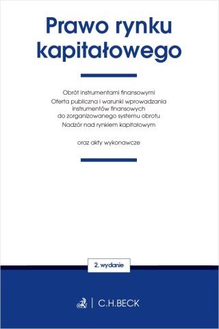 Prawo rynku kapitałowego oraz akty wykonawcze wyd. 2