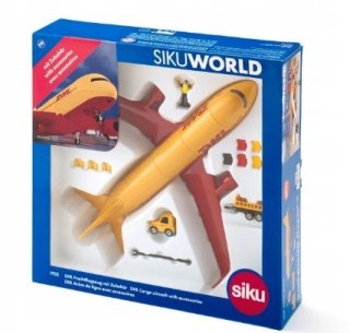 Samolot transportowy DHL z akcesoriami Siku World S1702