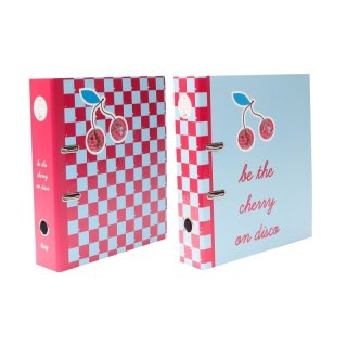 Segregator A4 z dźwignia 8cm CHERRY DISCO