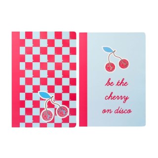 Zeszyt A4 48 kartek 90g w linie CHERRY DISCO