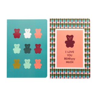 Zeszyt A4 48 kartek 90g w linie TEDDY BEAR