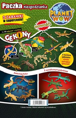 Planet Wow Toys Geckos Valuepack 1szt.mix