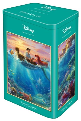 Puzzle 500 PQ T. Kinkade puszka Mała Syrenka 110800