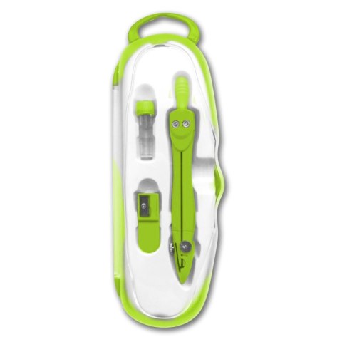 Cyrkiel szkolny Penmate PC-101 z grafitem 2 mm zielony