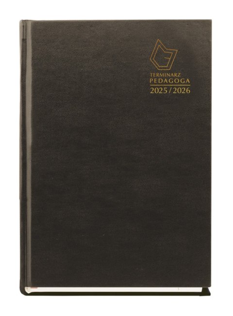 Terminarz Pedagoga 2025/2026 czarny