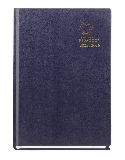 Terminarz Pedagoga 2025/2026 granat