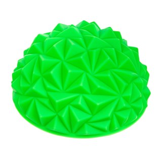 Półkula sensoryczna do masażu diament 16 cm zielona