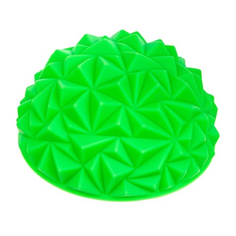 Półkula sensoryczna do masażu diament 16 cm zielona