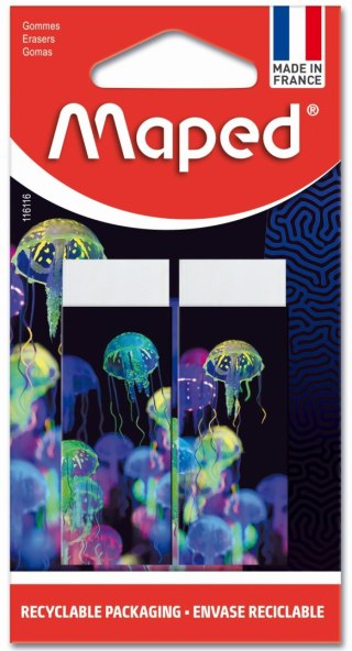 Gumka Deepsea blister 2 szt.