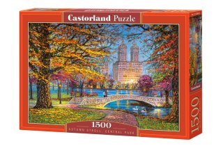 Puzzle 1500 Jesienny spacer Central Park C-151844