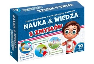Nauka & Wiedza 5 zmysłów zestaw eksperymentów