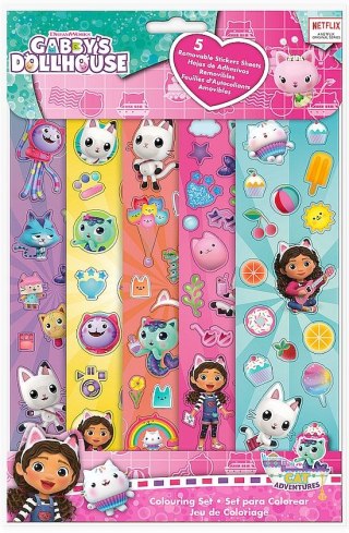 Zestaw naklejek Gabby's Dollhouse 58 szt. GD00030