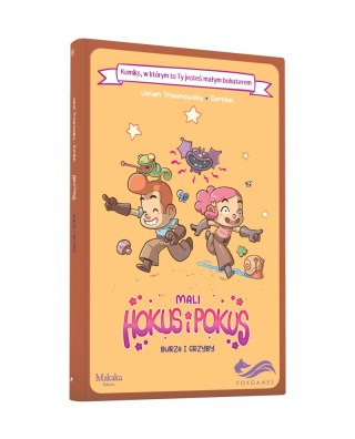 Mali Hokus i Pokus. Burza i grzyby. Komiksy paragrafowe