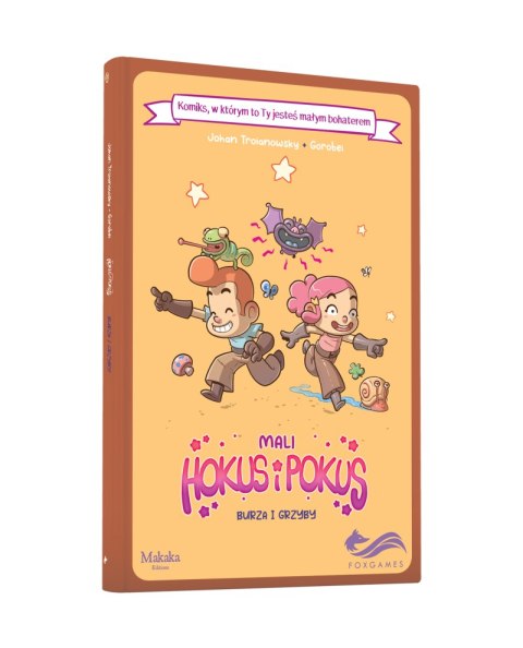 Mali Hokus i Pokus. Burza i grzyby. Komiksy paragrafowe