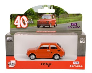 PRL Fiat 126P Czterdziestolatek czerwony